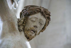 Kopf des Kruzifix